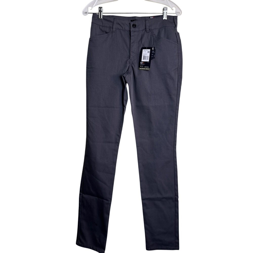 5.11 Women's Pant Cirrus Pat 2.0 Size 2 Long Straight Fit NWT Flint‎ Flex-Tac